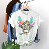 Easter Shaggy Cow Tee