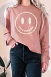 Have A Nice Day Smiley Face Graphix Terry Sweatshirts
