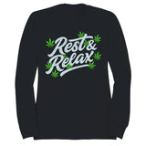 Rest & Relax Cannabis Men's Sweatshirt