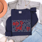 Note To Self Heart Love Long Sleeve Unisex T-shirt, Sweatshirt, Hoodie, Long Sleeve Tee