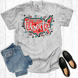 Fourth of July Sweet Land of Liberty Comfort Colors Tee