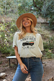 Cottontail Farm Carrot Patch Mineral Graphic Top