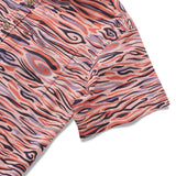 Men's Pink Hawaiian Shirt Short Sleeve Button-down 100% Cotton Aloha Celestial Harmony