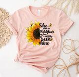 She Was A Wildflower in Love with the Sunshine T-Shirt