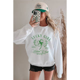 Luckygirl St Patricks Day Graphic Sweatshirts