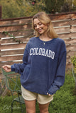 Colorado  Thermal Vintage Pullover Unisex T-shirt, Sweatshirt, Hoodie, Long Sleeve Tee