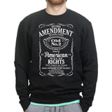 2nd Amendment Whiskey Mens Sweatshirt Style001