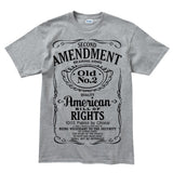 Mens 2nd Amendment Whiskey T-shirt