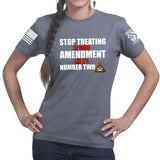 Ladies 2nd Not Number Two T-shirt Style001