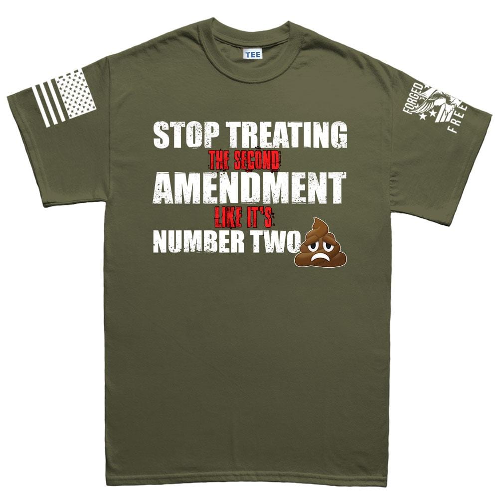 Men's 2nd Not Number Two T-shirt Style001