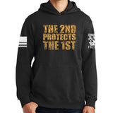 2nd Protects The 1st Hoodie Style001