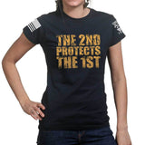 Ladies 2nd Protects The 1st T-shirt Style001
