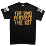 Men's 2nd Protects The 1st T-shirt Style001