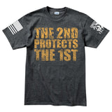 Men's 2nd Protects The 1st T-shirt Style001