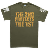 Men's 2nd Protects The 1st T-shirt Style001