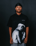 2PAC Dead Rose Black Work Shirt