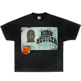 TUPAC Inmate Card Boxy Garment Dyed Shirt Yellow, Black, or White