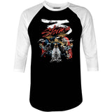 3 Storms - 3/4 Sleeve Raglan T-Shirt