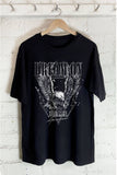 Dream On Dreamer Graphic Oversized Tshirts
