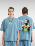 CURRY BLUR BASKETBALL TEE