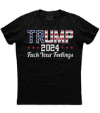 Donald Trump 2024 Facts Over Feelings T-Shirt (O)
