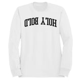 Holy Bold Retro Curved Lettering Men's Sweatshirt