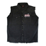 2012 North American Tour Sleeveless Denim Vest Work Shirt