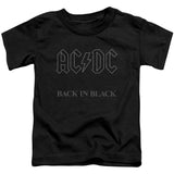 Back In Black Toddler Childrens T-shirt