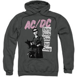 Dirty Deeds Adult 25% Poly Hooded Sweatshirt