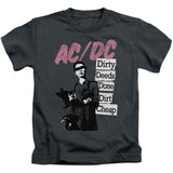 Dirty Deeds Juvenile Childrens T-shirt