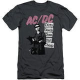 Dirty Deeds Adult Slim Fit Slim Fit T-shirt