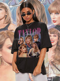 Retro Taylor the Eras Tour 2023 Vintage Tee