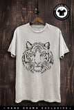 Tiger Face Graphic Top