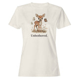 Unbothered Cute Fawn Women's T-Shirt