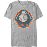 BB8 Badge - Heather T-shirt