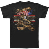 Army Eagle Antique This Well Defend T-shirt Style001