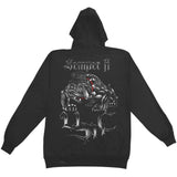 Chrome Dog Sempri Fi Hooded Sweatshirt