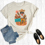 Western Funny Racoon You've Stirred the Gravy Graphic Tee