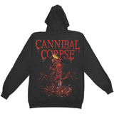 Crown Skeleton Hooded Sweatshirt
