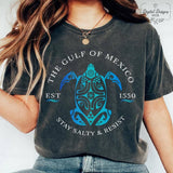 Gulf of Mexico Stay Salty & Resist Tee - Mexico Lover Gift