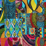 Men's Hawaiian Shirt African Print Shirt 100% Cotton Short Sleeve Camp Collar Aloha Shirt