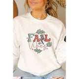 Fall Vibes  Vintage Graphic Oversizes Sweatshirts