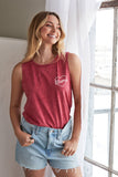Mama Heart  Mineral Graphic Tank Top