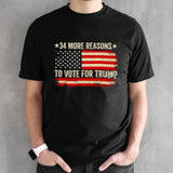 34 More Reasons To Vote For Trump 2024 T-Shirt