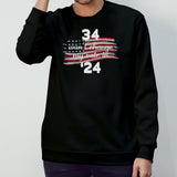 34 Wonâ€™t Change My Vote In â€™23 T-Shirt