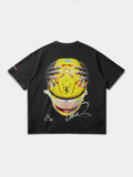 LEWIS HAMILTON FERRARI HELMET TEE