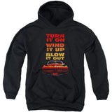 Blow It Out Gto Youth 50% Poly Hooded Sweatshirt