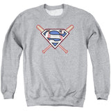 Crossed Bats Adult Sweatshirt