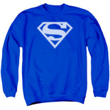 Blue &amp; White Shield Adult Sweatshirt Style001