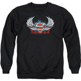 Chrome Wings Shield Adult Sweatshirt